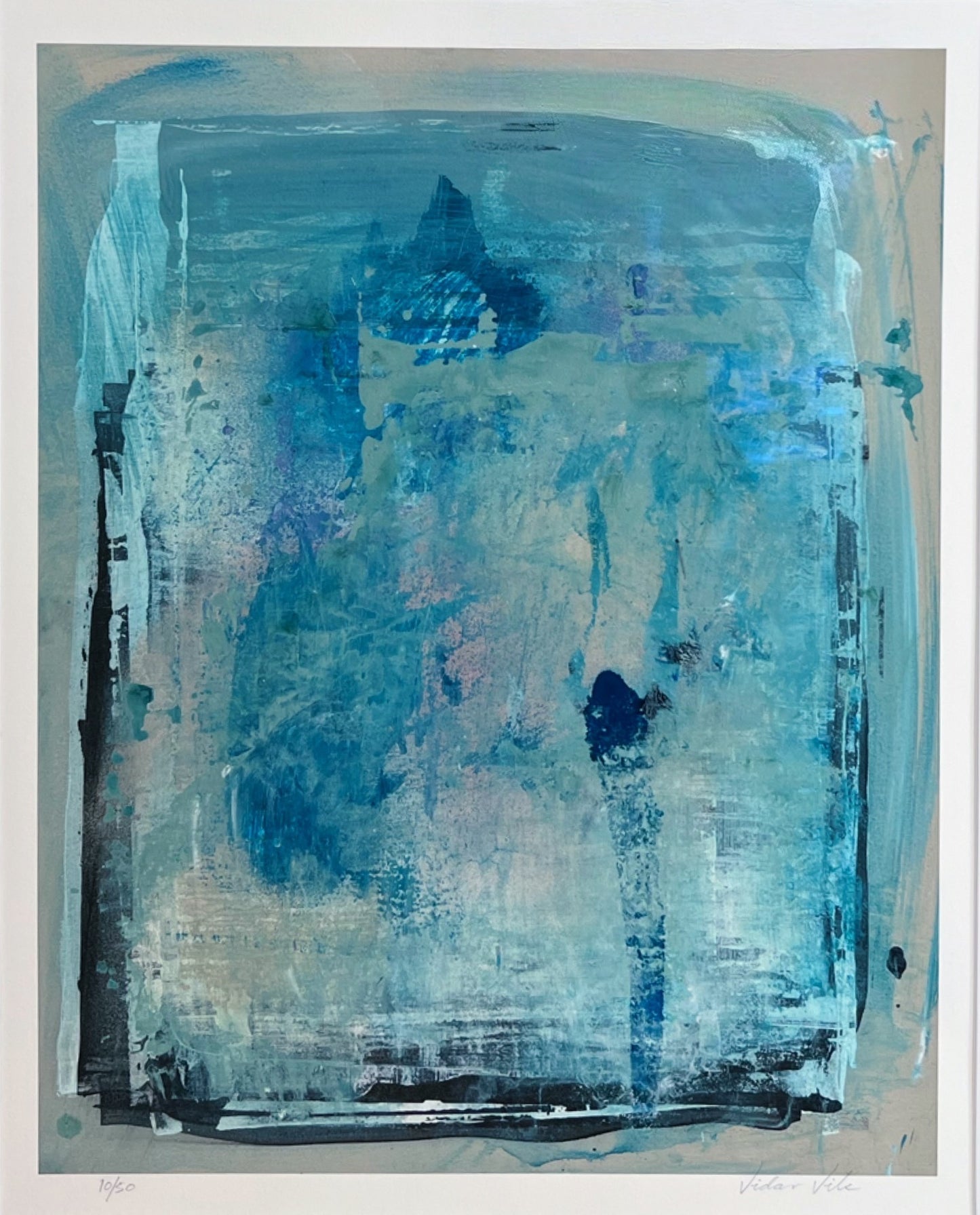 Vidar Vik - "Blåturkis" Print