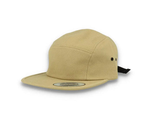 Cap YUPOONG Khaki 5-Panel Classic Jockey Cap